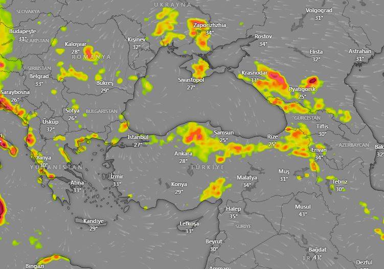 Meteoroloji saat verip 5 ili uyardı! Kuvvetli sağanak vuracak 9